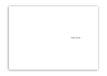 Simplistic Blue Square