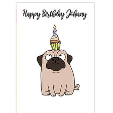 Birthday Pug