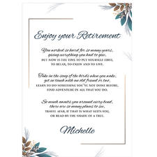 Retirement Poem