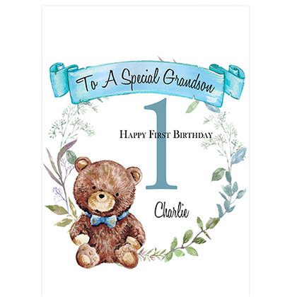 Grandson First Birthday
