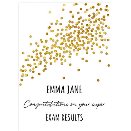 Exam Congratulations Confetti